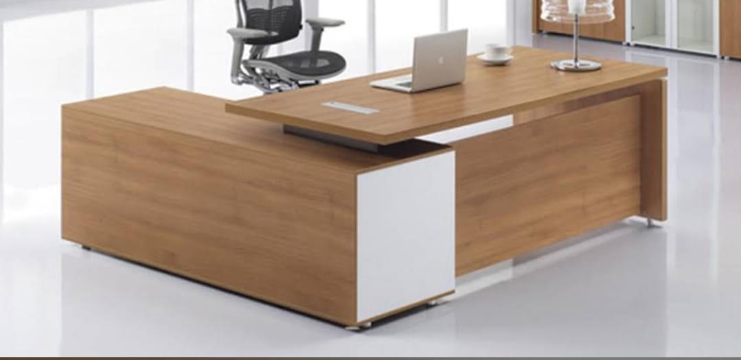 Premium dark executive desk