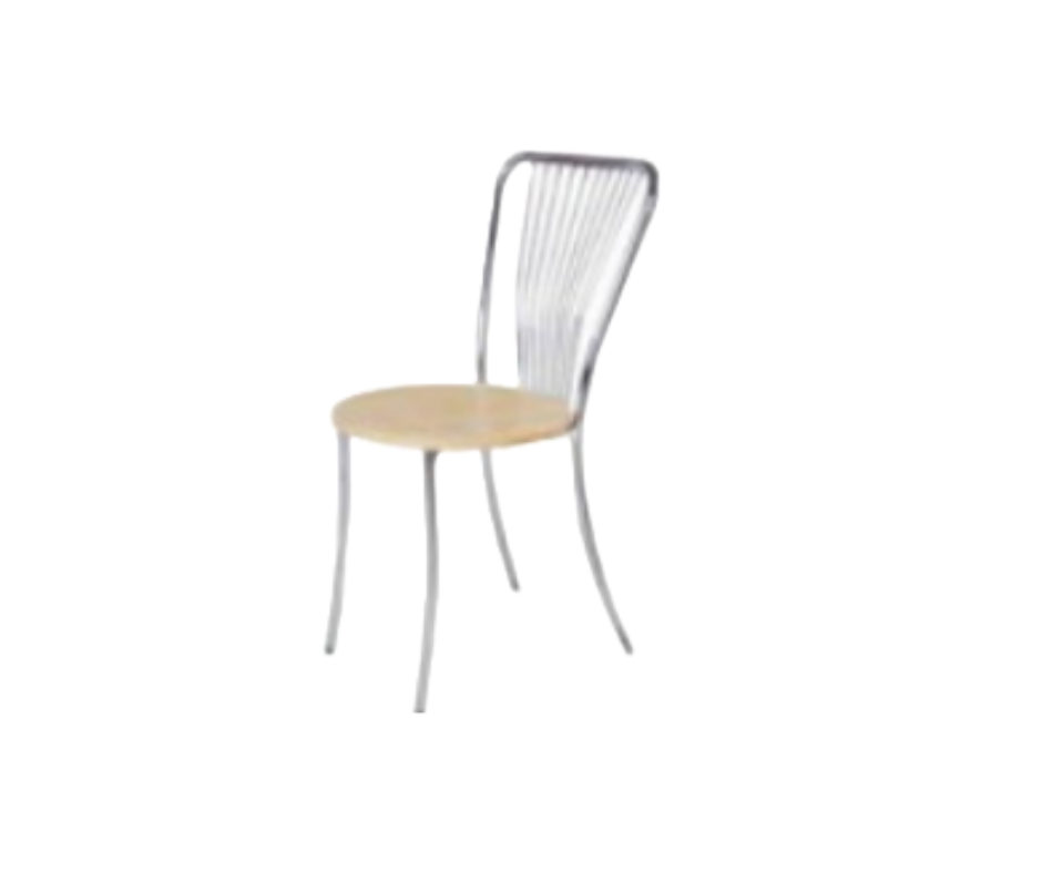 Classic vintage-style cafeteria chair - traditional commercial dining seating